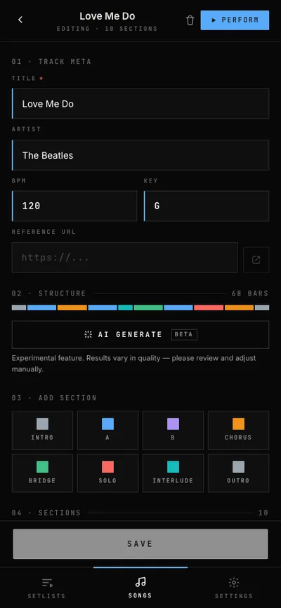 Struq mobile screenshot 1